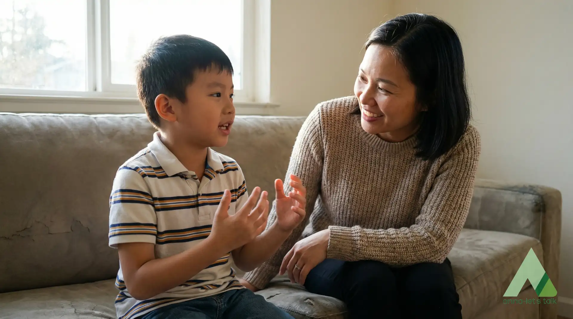 Building confidence in English speaking for children