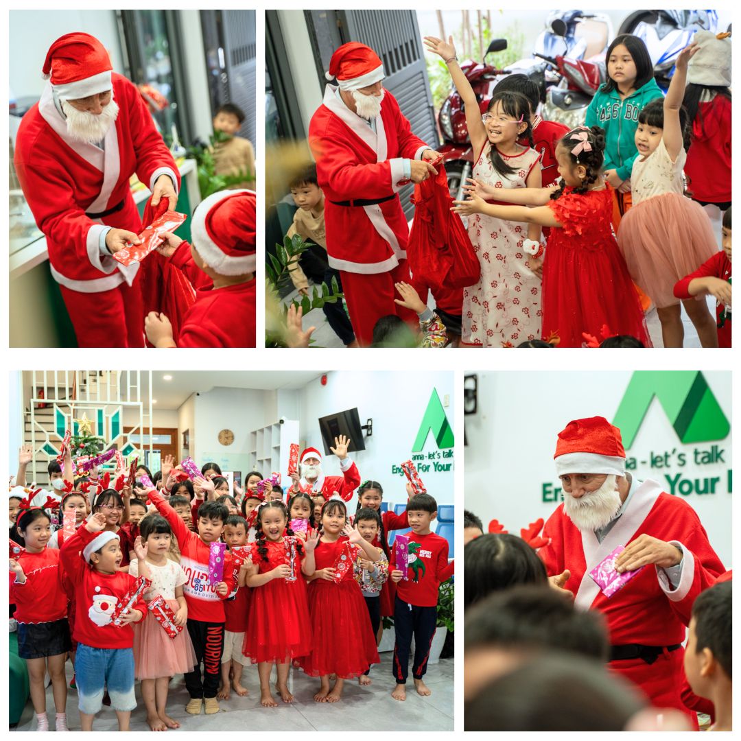 Giáng sinh ở Anna Let’s Talk Nha Trang cùng Vui chơi luyện tiếng Anh