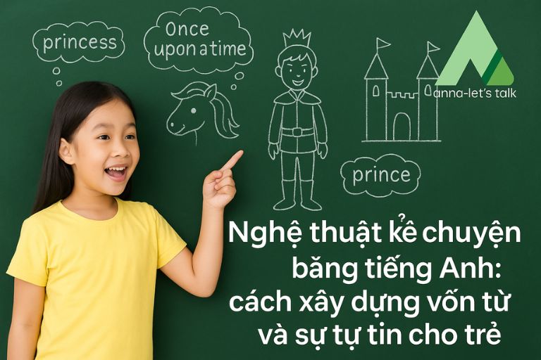 Nghệ thuật kể chuyện bằng tiếng Anh, Cách xây dựng vốn từ sự tự tin cho trẻ