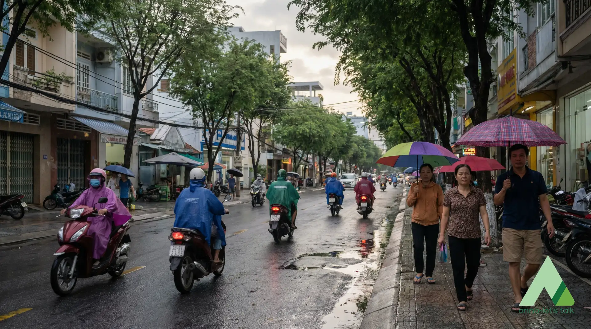 Rainy season routine in Nha Trang and after-school schedule