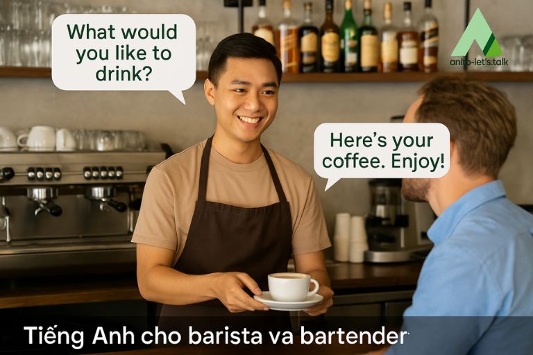 Tiếng Anh cho barista và bartender