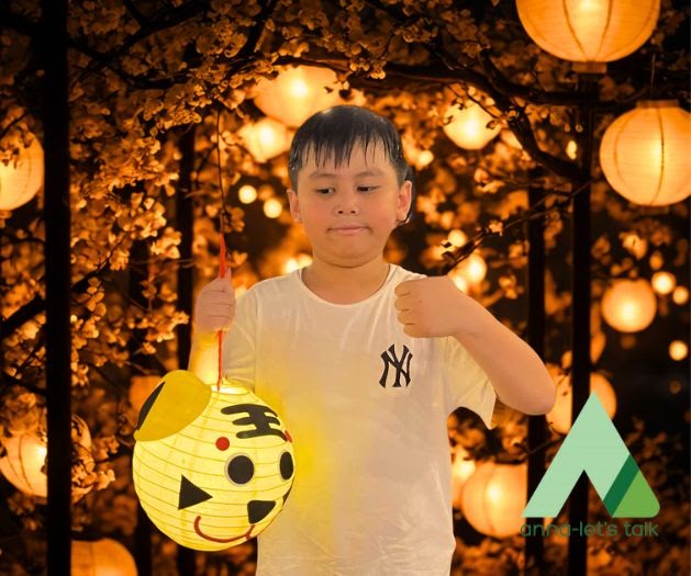 trung thu tại Anna Let's Talk Nha Trang, trung tâm tiếng anh Nha Trang.